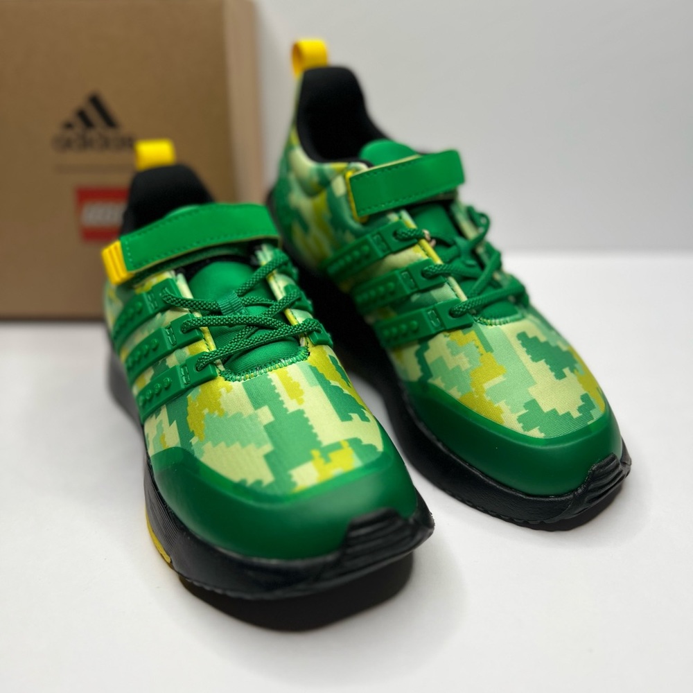 Adidas X Lego Racer TR 21 Elastic Lace and Top Strap Kids Shoes HQ1325